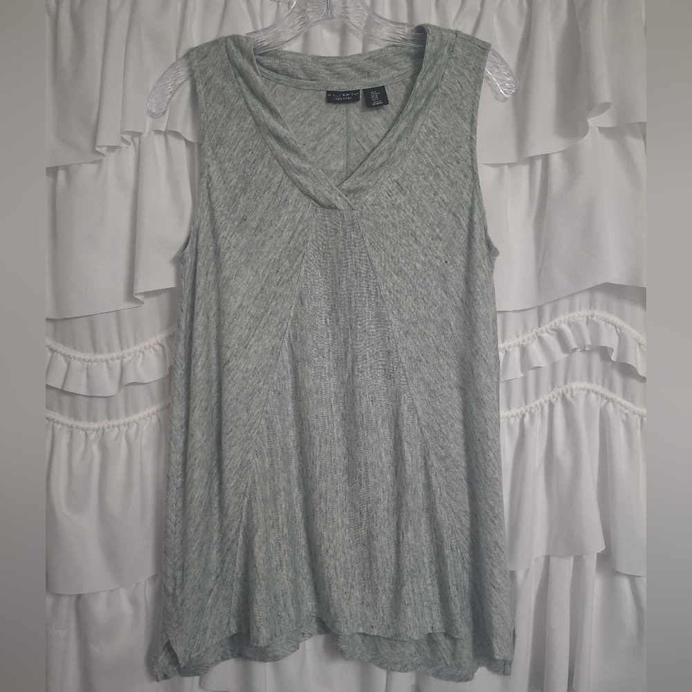 Willi Smith 100% Linen Top